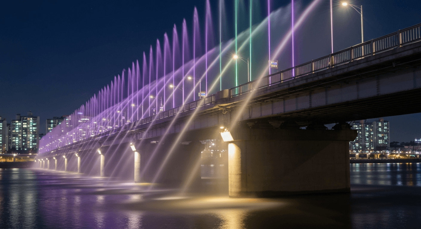 Banpo Han River Park at Night: Seoul's Most Magical Riverside View (2026)