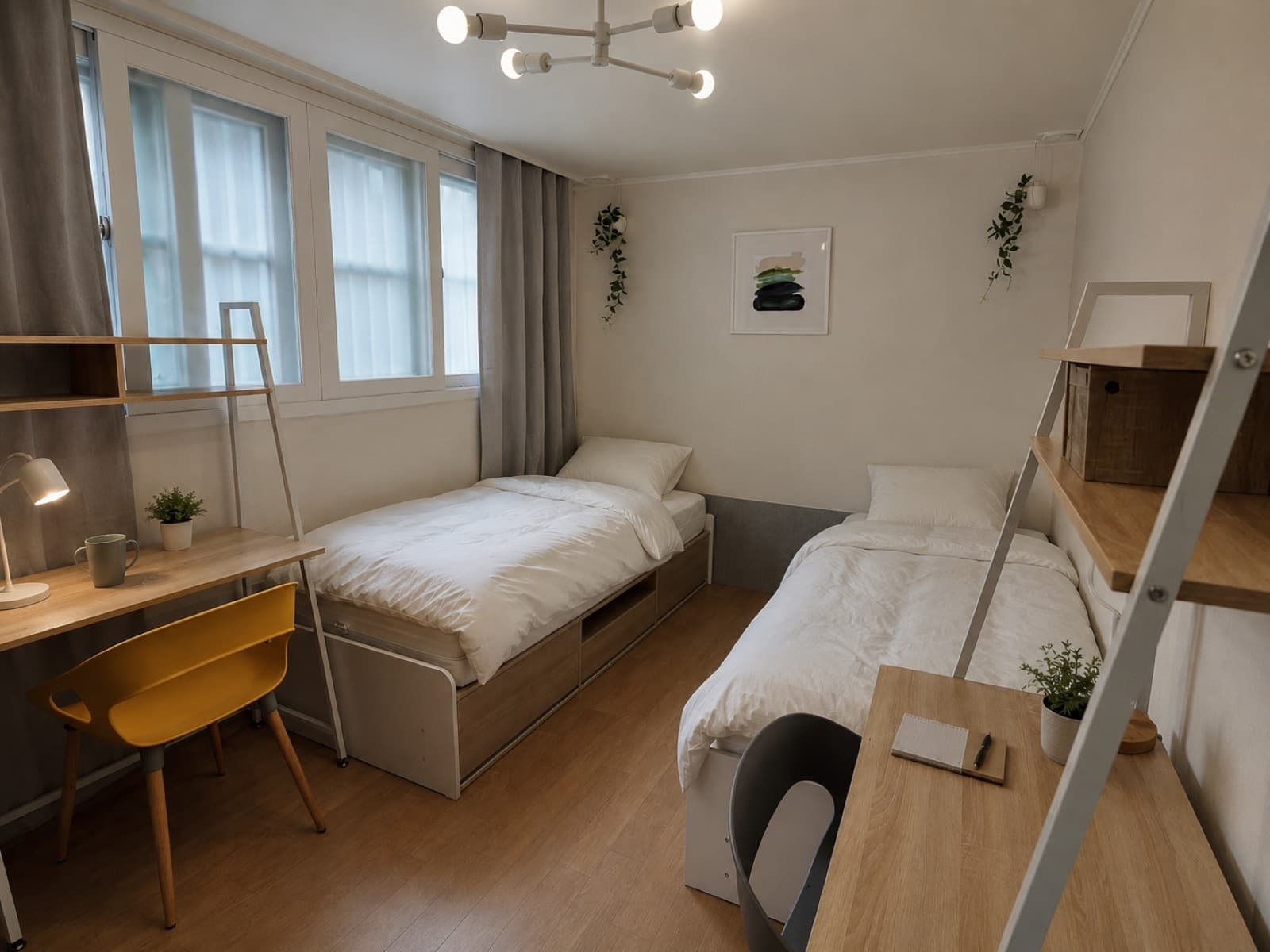 Room D-2 (1 bed in shared room for 2) — photo 1 of 5
