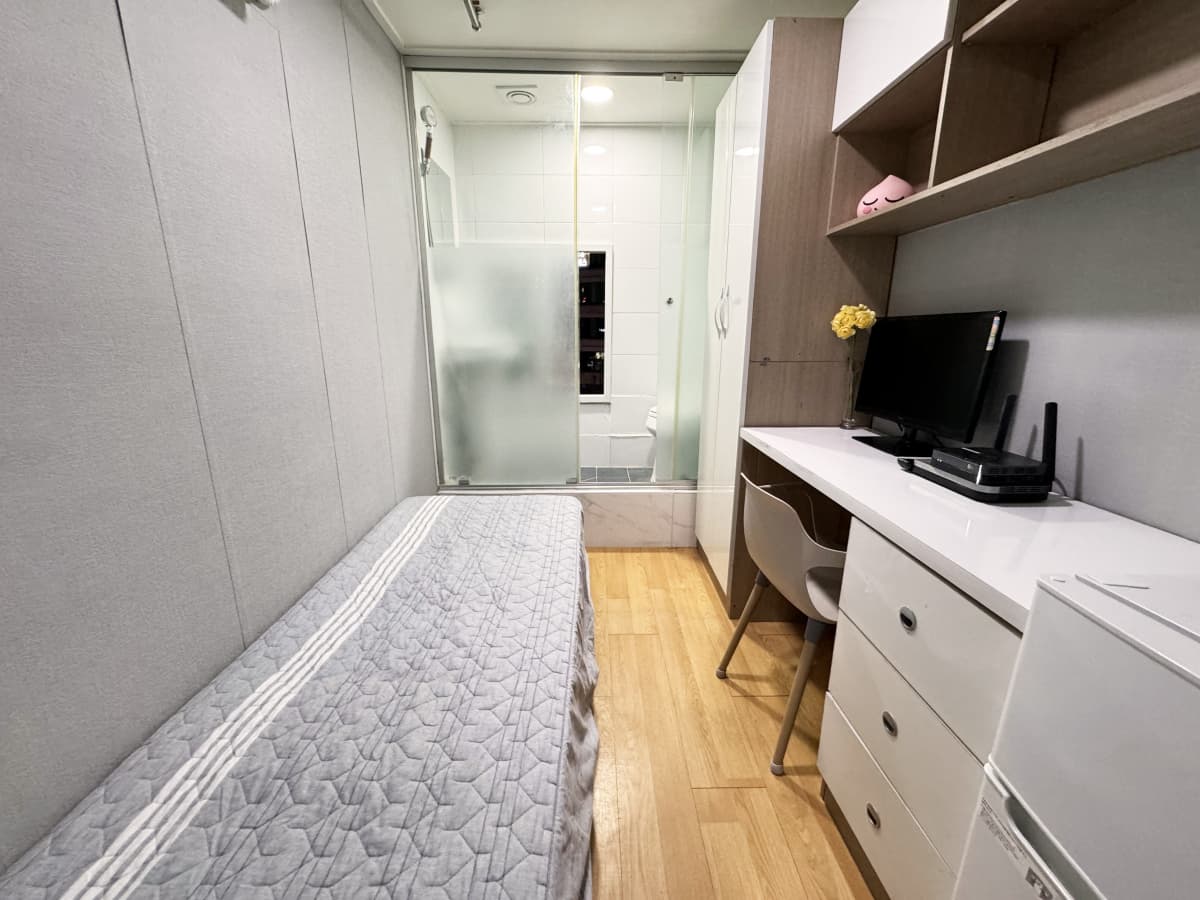 Type A / Oneroom with large bathroom, window exterior — photo 2 of 5