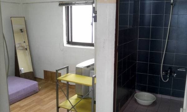 Interior Window Shower Room / Exterior Window Small Shower Room — photo 12 of 12