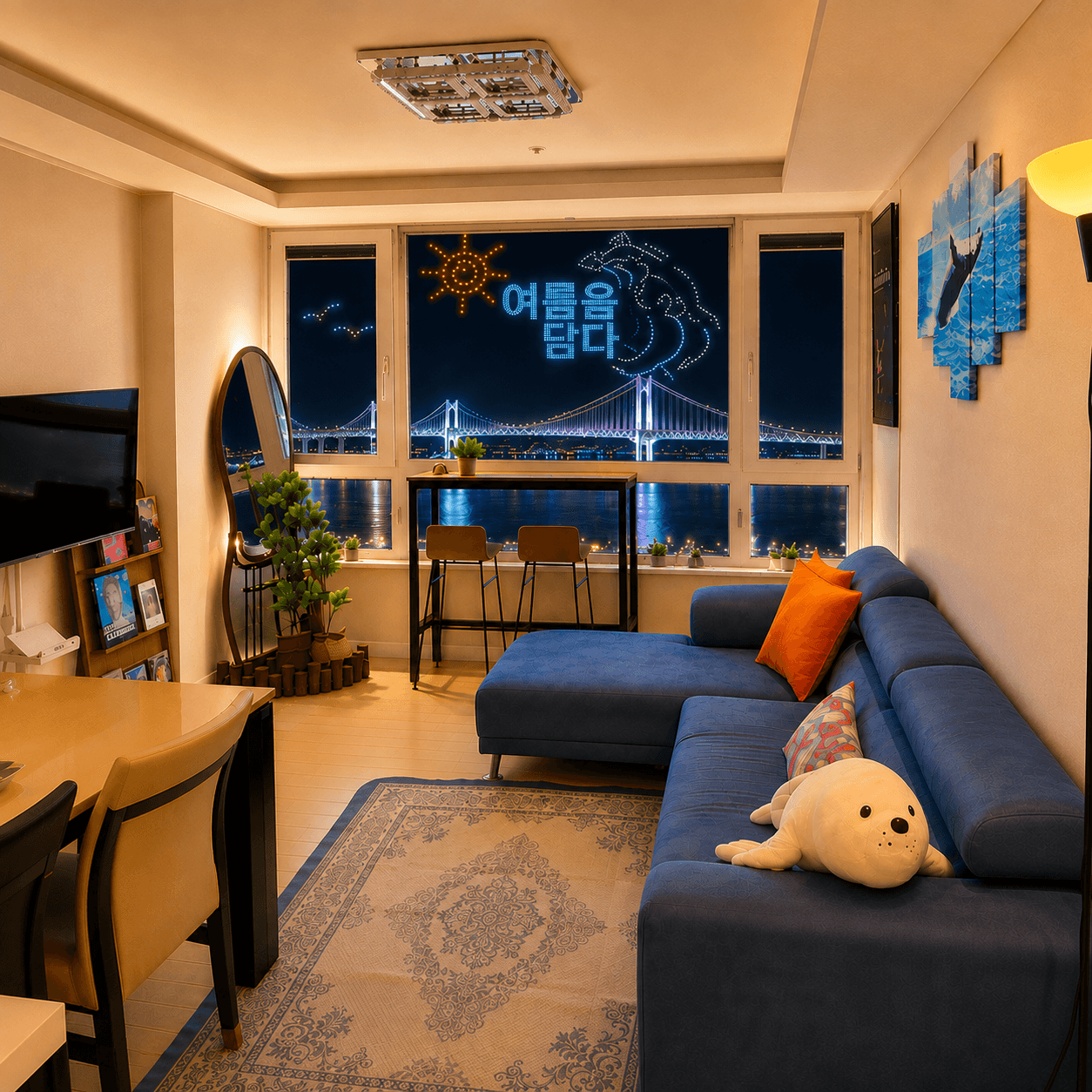 Gwangan Ocean View Drone Show View Hotel Suite 1 Min to Beach Spacious Two-Room 3 — photo 1 of 11